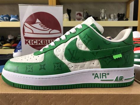 air force 1 louis vuitton green|lv air force 1 brown.